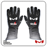 Raw Carbon Gloves by Moradness - The French Simracer